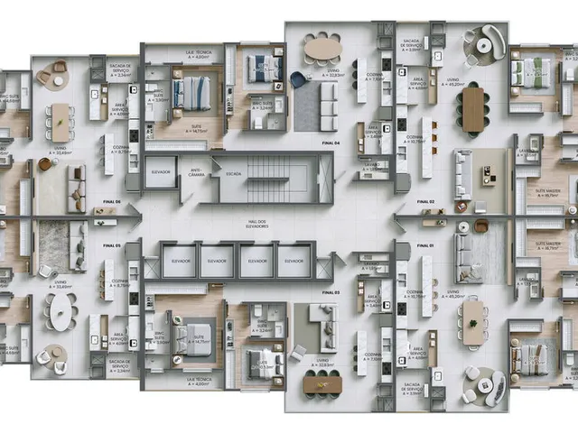 Imagem 16: Brava Riserva Apartamento com 3 dormitórios
