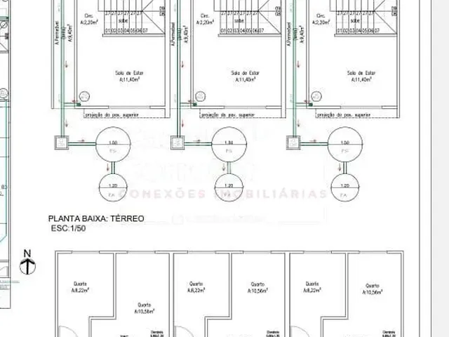 Imagem 4: SOBRADO DE ESQUINA COM 2 QUARTOS E GARAGEM COBERTA