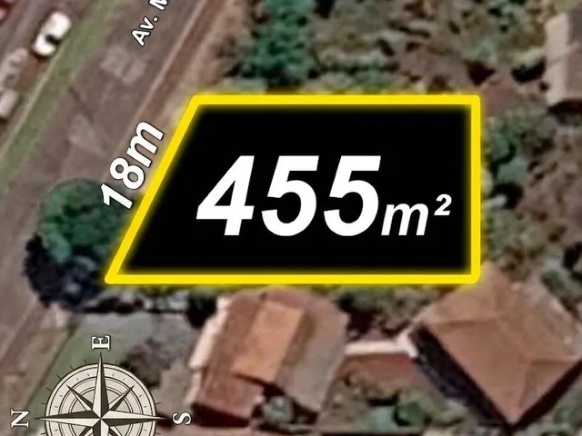 Imagem: Terreno de 455,80m² na Avenida Maripá