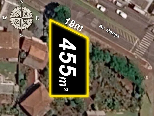 Imagem 2: Terreno de 455,80m² na Avenida Maripá - Vila Oprerária - Toledo