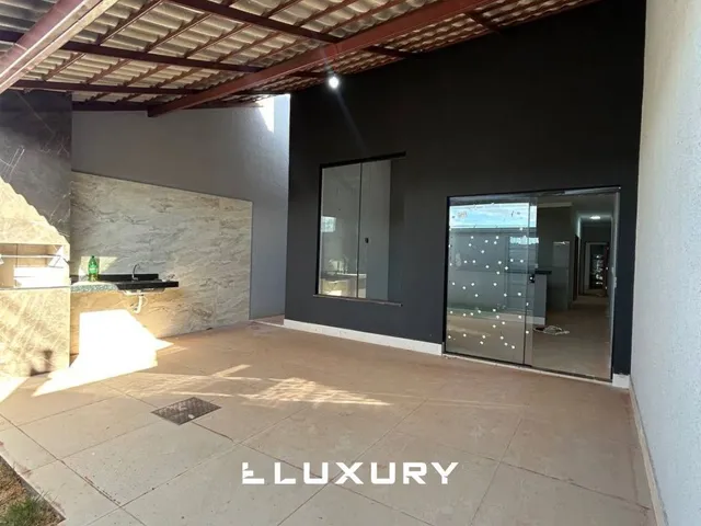 Imagem: Casa moderna com 3 quartos e área gourmet