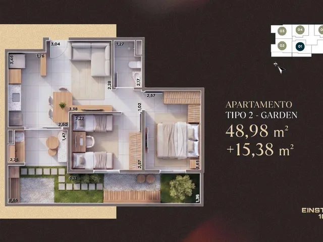 Imagem 10: 0 Apartamento com 2 dormitórios