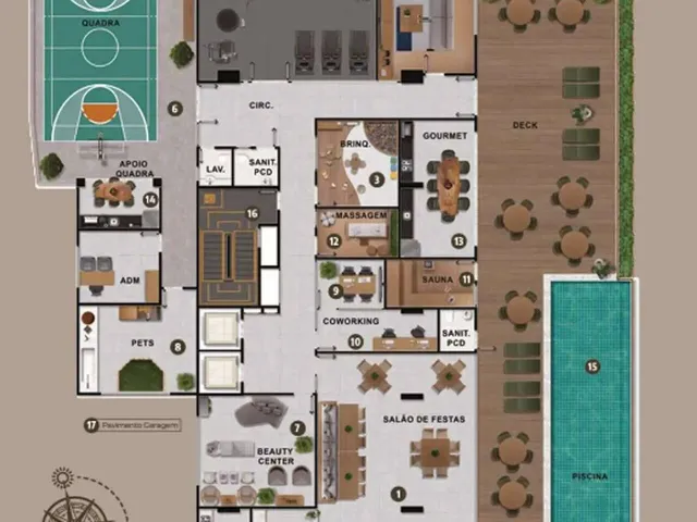 Imagem 11: Apartamentos de 02 ou 03 quartos no coração do Caminho das Árvores