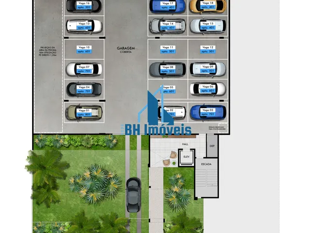 Imagem 11: Apartamento de Área Privativa de Alto Padrão em Castelo, Belo Horizonte/Mg