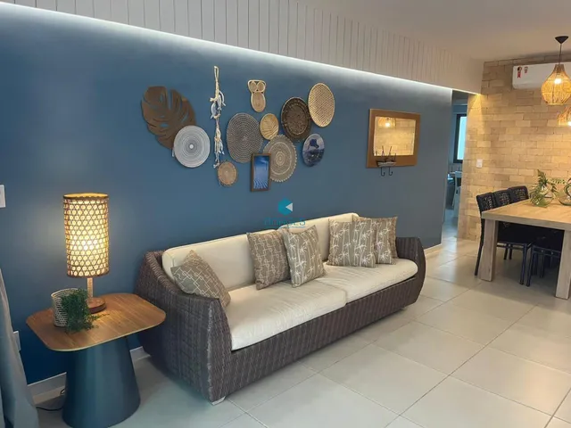 Imagem 12: Apartamento pé na areia à venda em Itacimirim com 107m², 3 quartos e garden