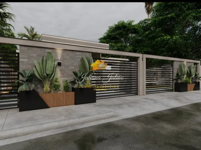 Imagem: CASA LINEAR COM 3 QUARTOS E PISCINA A VENDA