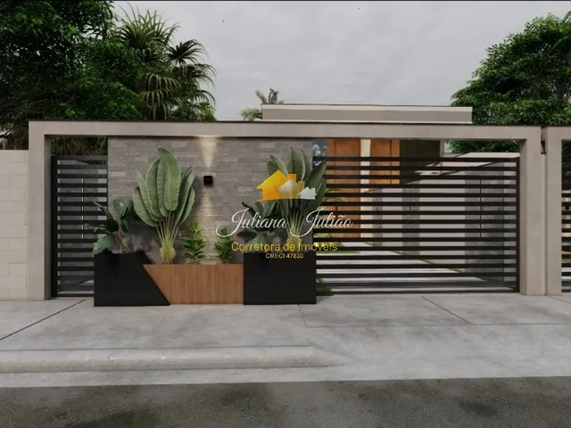 Imagem 2: CASA LINEAR COM 3 QUARTOS E PISCINA A VENDA NO BAIRRO OURO VERDE EM RIO DAS OSTRAS, RJ