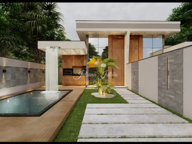 Imagem 5: CASA LINEAR COM 3 QUARTOS E PISCINA A VENDA NO BAIRRO OURO VERDE EM RIO DAS OSTRAS, RJ