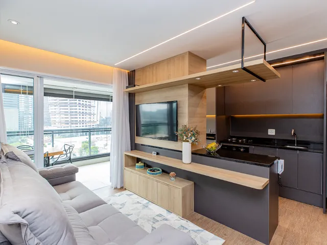 Imagem 2: Apartamento para Venda em Chácara Santo Antônio (Zona Sul) com 2 Quartos, Sendo 1 Suíte, 70M²