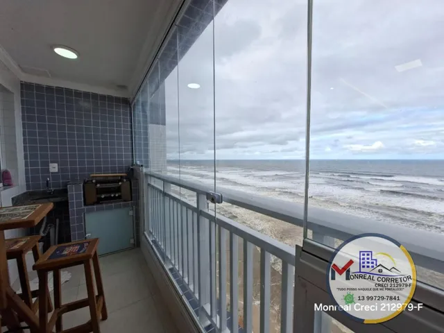 Imagem: Apto Frente Mar 2 Vagas Mobiliado Mongaguá