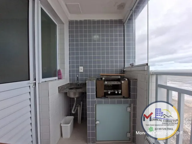 Imagem 14: Apto Frente Mar 2 Vagas Mobiliado Mongaguá