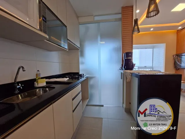 Imagem 8: Apto Frente Mar 2 Vagas Mobiliado Mongaguá