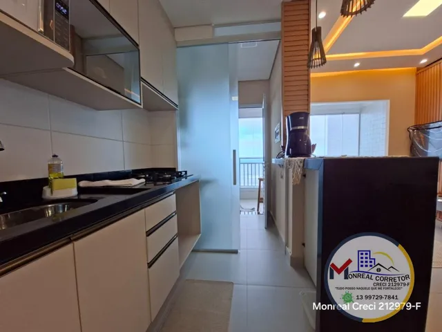 Imagem 9: Apto Frente Mar 2 Vagas Mobiliado Mongaguá