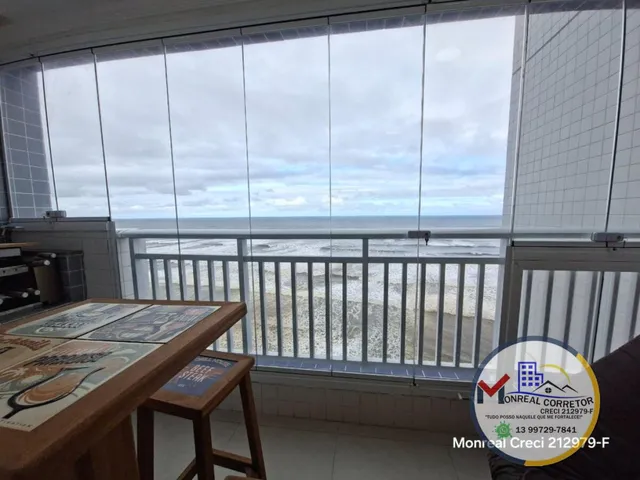 Imagem 16: Apto Frente Mar 2 Vagas Mobiliado Mongaguá