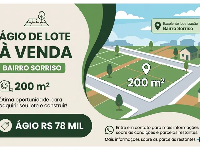 Imagem: Terreno à venda, 200 m² por R$ 78.000,00