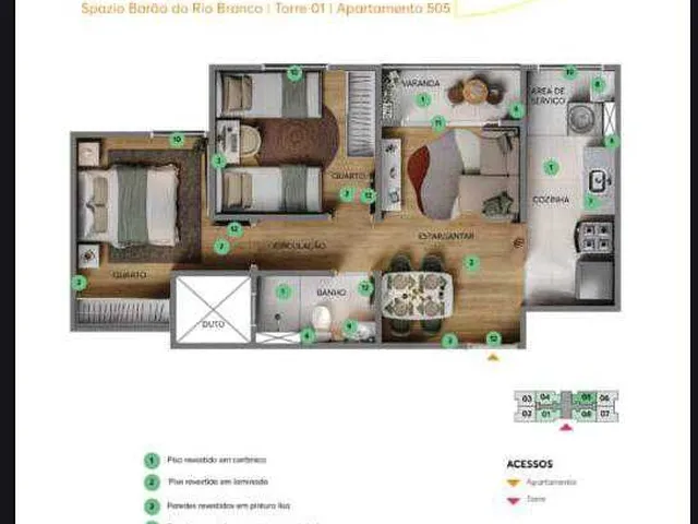 Imagem 12: Residencial Spazio Realeza em sete sois mrv ao lado do alphaville 2
