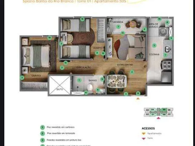 Imagem 4: Residencial Spazio Realeza em sete sois mrv ao lado do alphaville 2