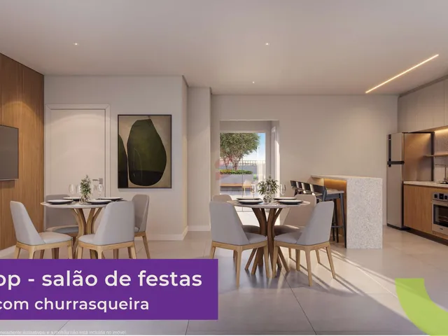 Imagem 6: Apartamento com 2 Dormitórios À Venda com 51.11M² por R$ 360.990,00 no Bairro Jardim Amélia - Pinhais / Pr