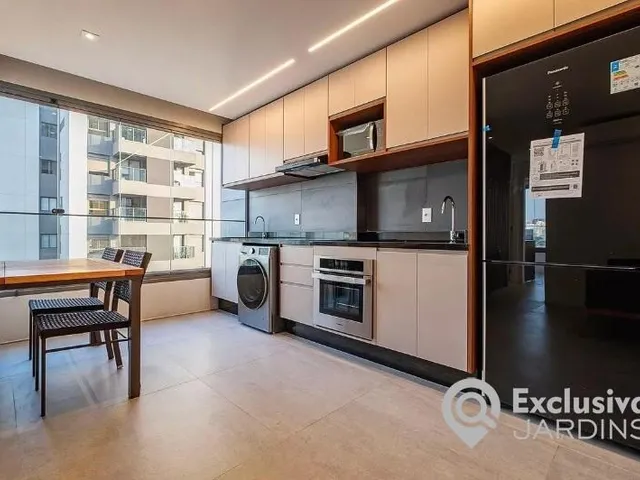 Imagem: O apartamento possui 1 Dormitório, 1 Suíte, 1 Banheiro, 1