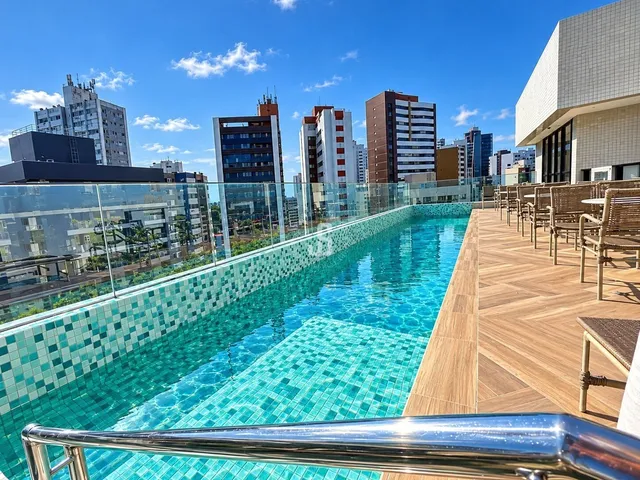 Imagem 3: Apartamento Studio À Venda no Zn Barra, 22M², Porteira Fechada, Mobiliado e Rooftop com Piscina