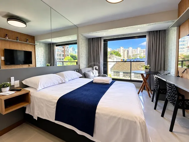 Imagem 14: Apartamento Studio À Venda no Zn Barra, 22M², Porteira Fechada, Mobiliado e Rooftop com Piscina