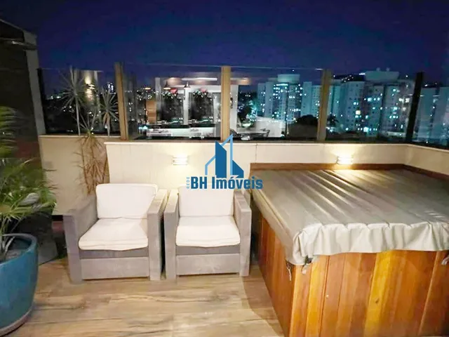 Imagem 2: Cobertura de 3 Quartos com Elevador e 2 Vagas Livres no Bairro Castelo - Belo Horizonte