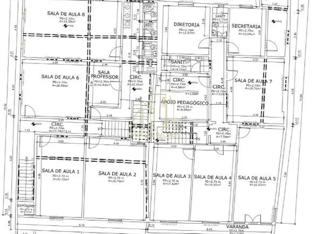 Imagem 8: Salas Comerciais para Locação em Salvador-Ba com 18 Salas 8 Banheiros 820,00 M² no Bairro Sussuarana