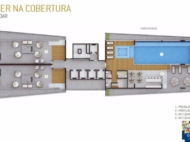 Imagem 11: Riviera Concept - Apartamento 02 Dormitórios, Sendo 01 Suíte - Mobiliado - na Praia Brava
