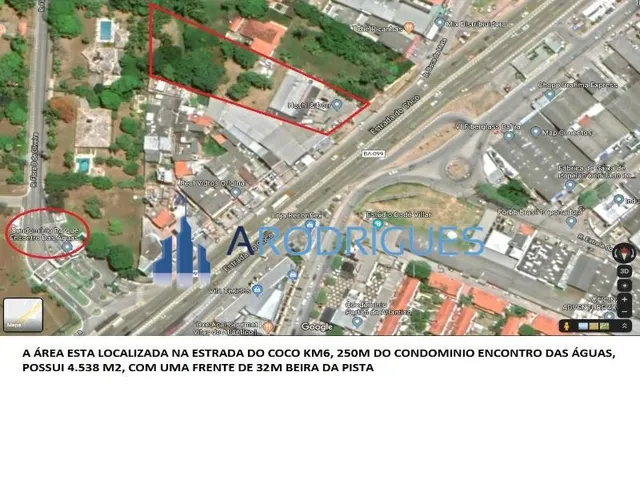 Imagem 2: Terreno na Estrada do Coco, Plano com Escritório