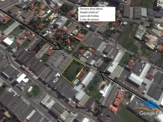 Imagem: Terreno 2.640M² no Centro de Lauro de