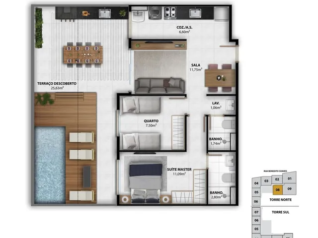 Imagem 9: Rz 25 Residencial Club