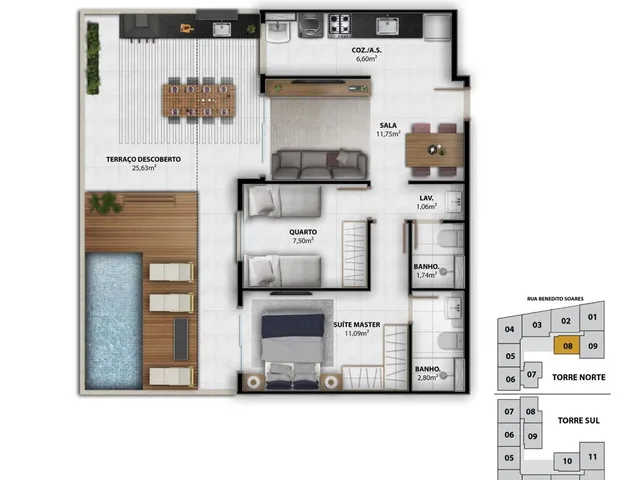 Imagem 11: Rz 25 Residencial Club