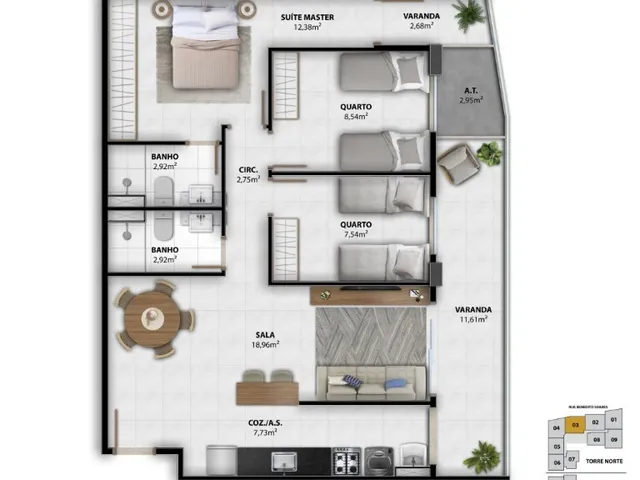Imagem 16: Rz 25 Residencial Club