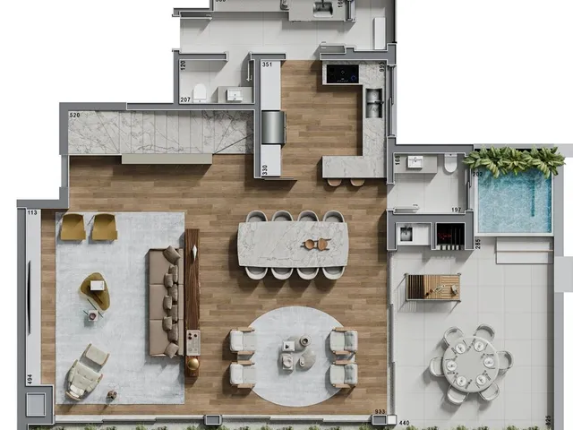 Imagem 3: Gard Apartamento com 3 dormitórios