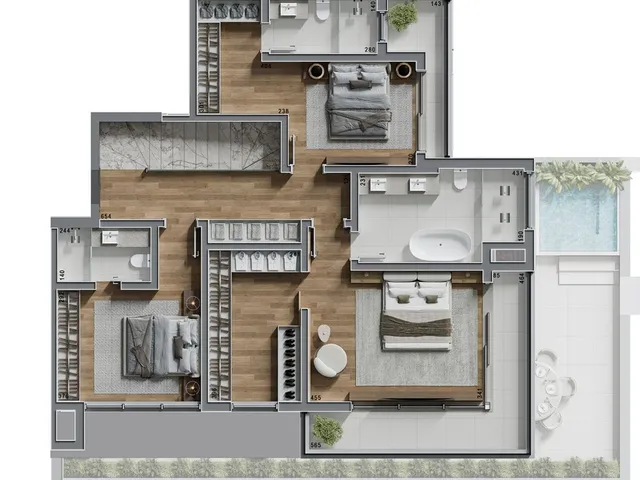 Imagem 4: Gard Apartamento com 3 dormitórios