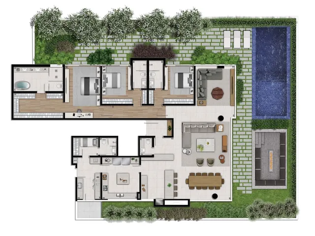 Imagem 6: Hanami Apartamento com 4 dormitórios