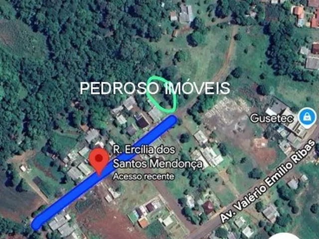 Imagem: O terreno possui 600m² de Área Privada e está localizado