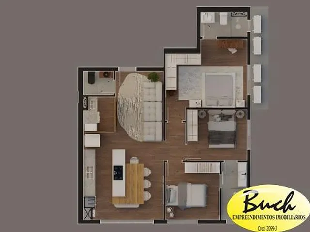 Imagem 7: 0 Apartamento com 3 dormitórios