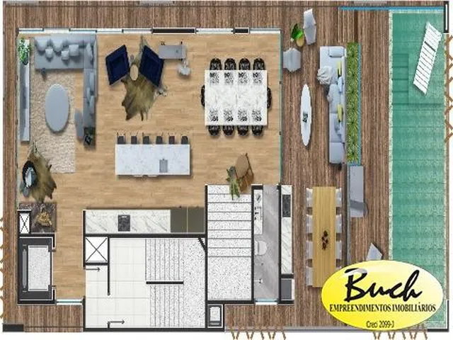 Imagem 13: Apartamento - Venda - Bairro Gloria - Buch Im Oveis - Imoveis Joinville