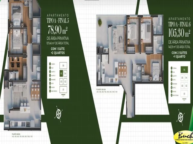 Imagem 13: Apartamento, Bairro América, Morada de Gaia, Buch Imoveis