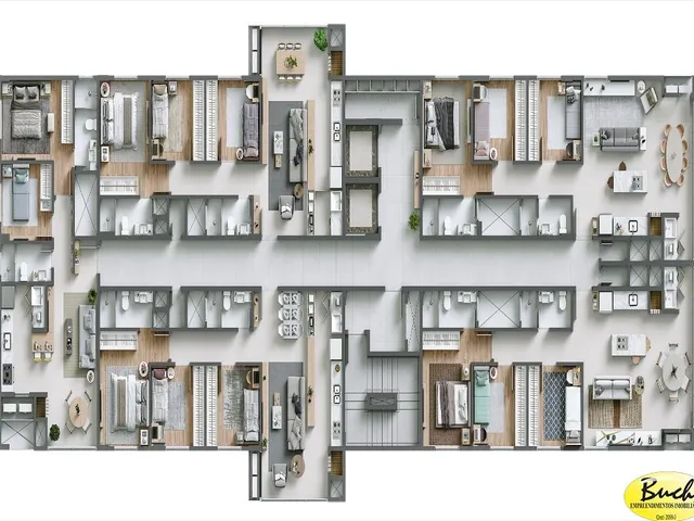 Imagem 4: Apartamento - Comprar - Bairro Santo Antonio - Construção - Buch Imoveis