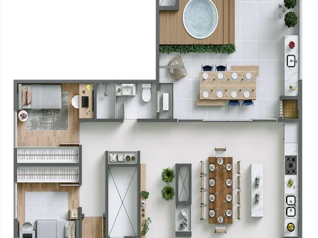 Imagem 15: Apartamento - Comprar - Bairro Santo Antonio - Construção - Buch Imoveis