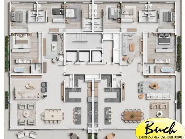 Imagem 9: Kaá Apartamento Alto Padrão Anita Garibaldi Buch Imóveis