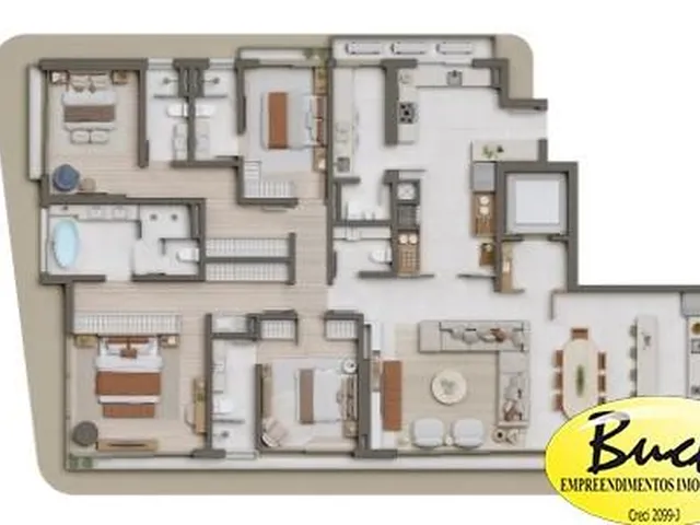 Imagem 11: 0 Apartamento com 3 dormitórios