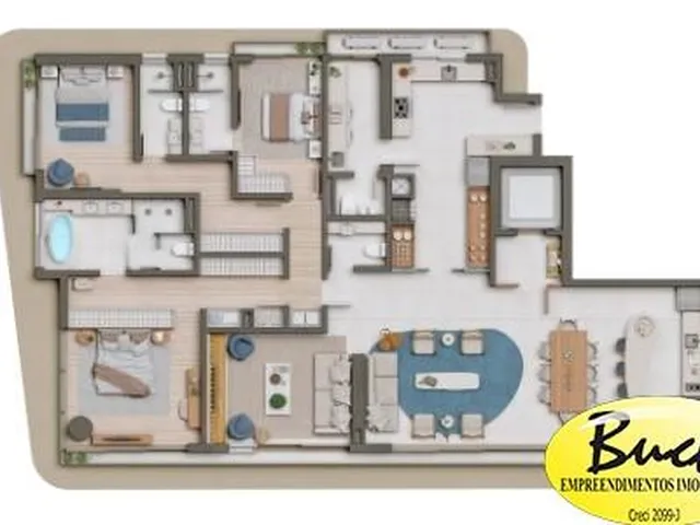 Imagem 16: 0 Apartamento com 3 dormitórios