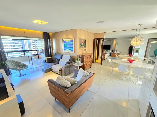 Imagem 3: Apartamento 4 Quartos À Venda no Pituba Ville, 150M², 3 Suítes, Vista Mar e 2 Vagas