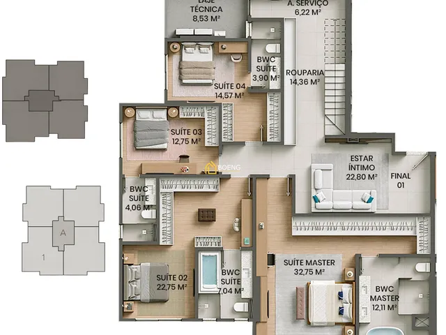 Imagem 10: Apartamentos Exclusivos em Um dos Endereços Mais Desejados de Itajaí