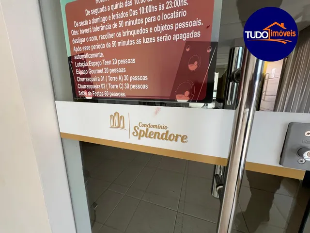 Imagem 12: Tudo Imóveis - Aluga Ap no Splendore, 3Qtos, 1 Vagas Lazer Completo, Armários Planejados, Nascente 4º Andar