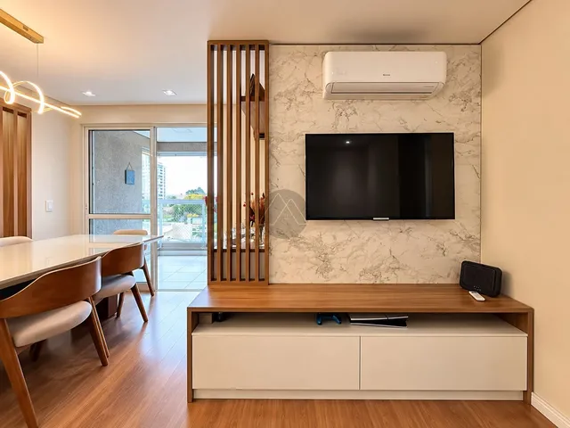 Imagem 11: Apartamento Semimobiliado com 3 Quartos, Sacada e Vista Livre no Allure