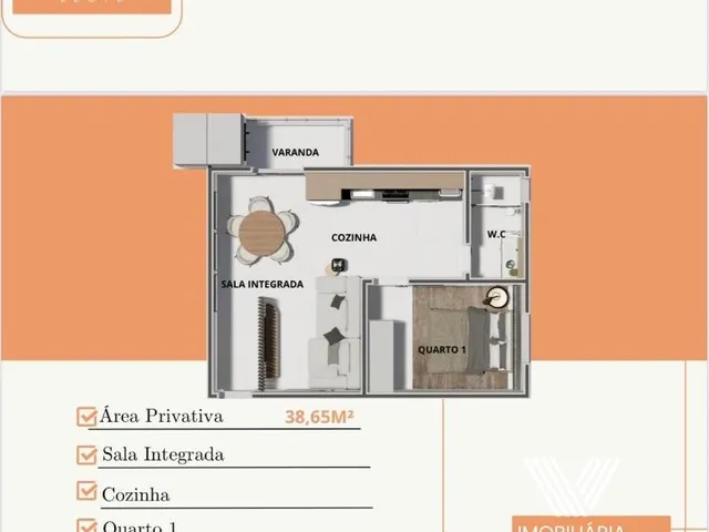 Imagem 9: 0 Apartamento com 1 dormitório